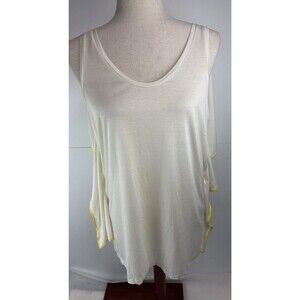 3.1 Phillip Lim $325 Flat Kite Back Panel Cotton/Modal Tank Top Size: Large